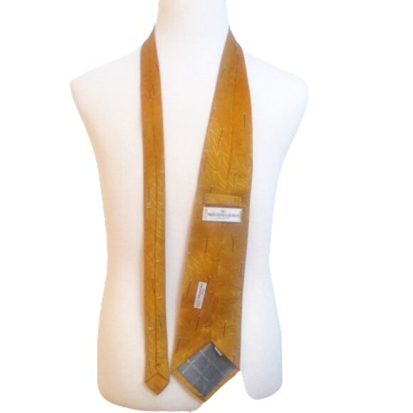 Valentino Garavani Men's Gold Tie - Picture 3 of 6